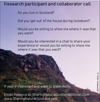Research call 6 Salisbury crags Aug 31st